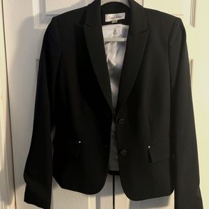 Black Calvin Klein Blazer- Size 4